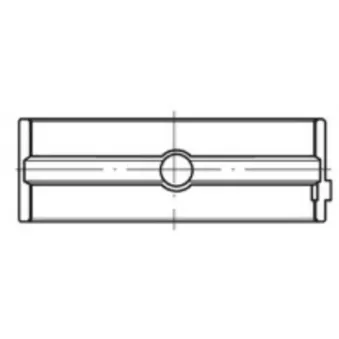 MAHLE 061 HL 10327 075 - Coussinet de vilebrequin