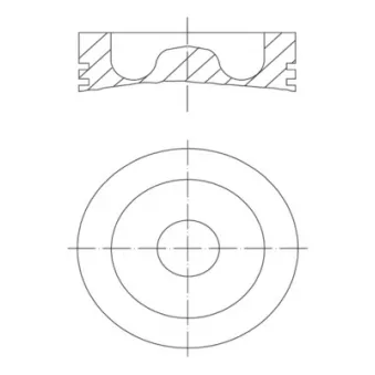 Piston MAHLE 061 PI 00129 000
