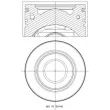 MAHLE 061 PI 00140 000 - Piston