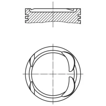 Piston MAHLE OEM 1402393