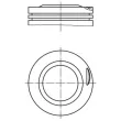 MAHLE 081 77 02 - Piston