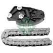 INA 559 0090 10 - Kit de chaînes, commande de pompe à huile
