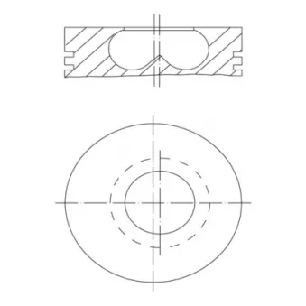 Piston MAHLE 081 PI 00100 000