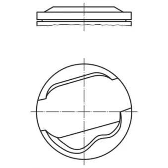 Piston MAHLE 082 58 02