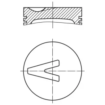 Piston MAHLE 082 62 02