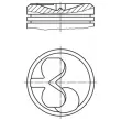 MAHLE 101 15 03 - Piston