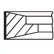 MAHLE 101 91 N1 - Jeu de segments de pistons