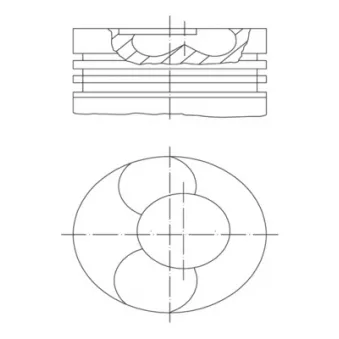 Piston MAHLE 209 59 20