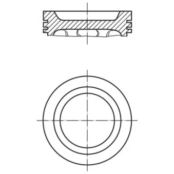 Piston MAHLE 479 37 02