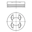 MAHLE 479 48 00 - Piston