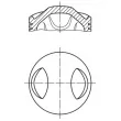 MAHLE 503 08 00 - Piston