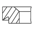 MAHLE 503 59 N0 - Jeu de segments de pistons