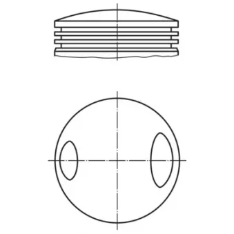 Piston MAHLE 503 60 00