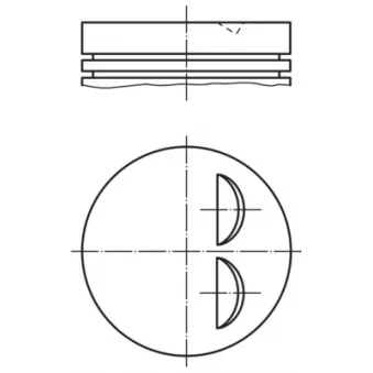 Piston MAHLE 503 76 00