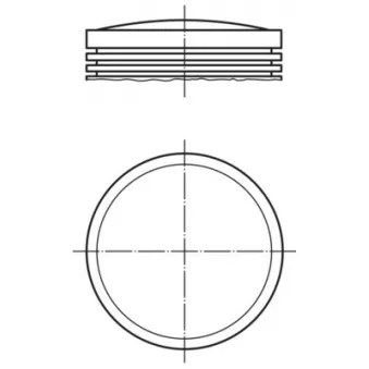 Piston MAHLE 503 98 00