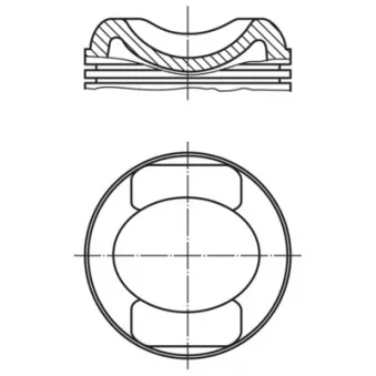 Piston MAHLE 504 28 00