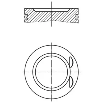Piston MAHLE 627 40 01