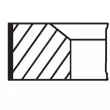 Jeu de segments de pistons MAHLE [681 09 N0]