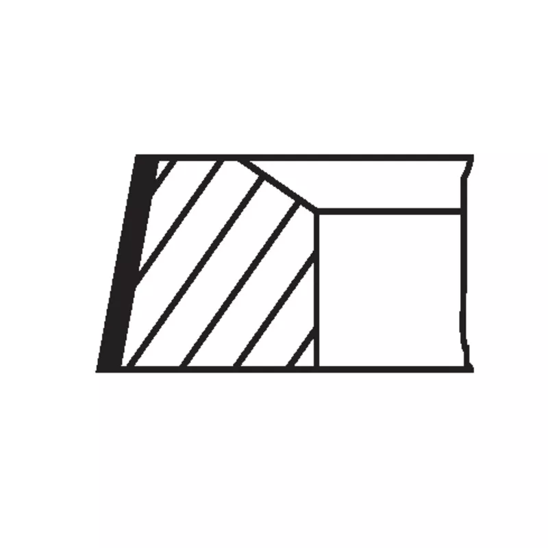 Jeu de segments de pistons MAHLE 681 RS 00108 0N0 - Visuel 1