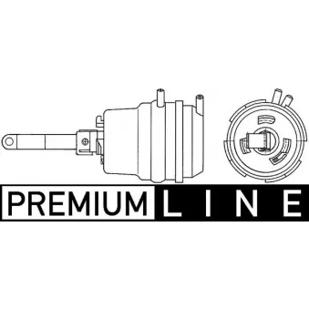 Élément d'ajustage, clapet de mélange MAHLE AA 4 000P