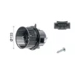 MAHLE AB 123 000P - Pulseur d'air habitacle
