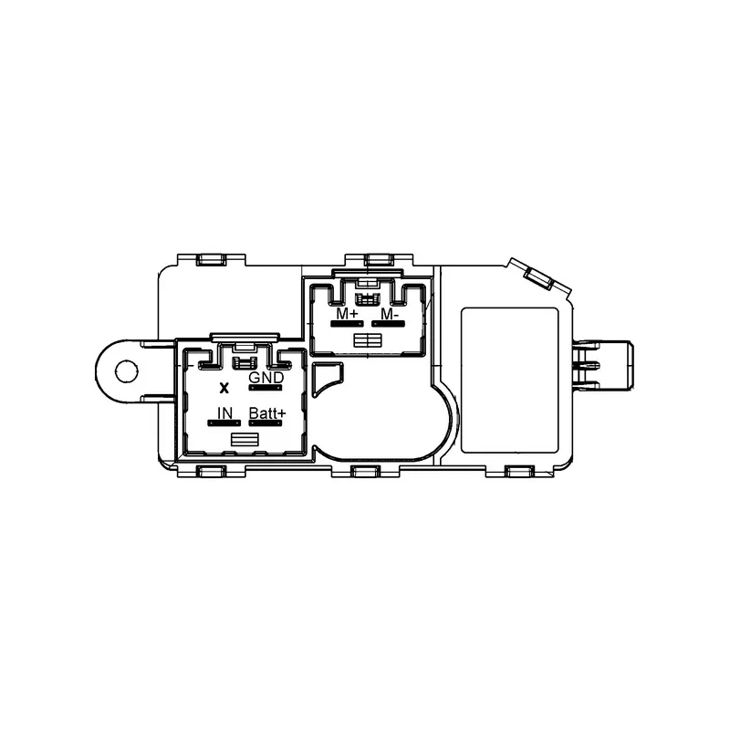 Régulateur, pulseur d'air habitacle MAHLE ABR 77 000P - Visuel 1