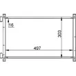 MAHLE AC 238 000S - Condenseur, climatisation