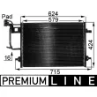 MAHLE AC 242 000P - Condenseur, climatisation