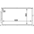 MAHLE AC 258 000P - Condenseur, climatisation