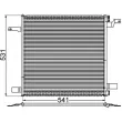 MAHLE AC 259 001S - Condenseur, climatisation