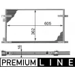 MAHLE AC 278 000P - Condenseur, climatisation