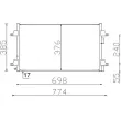 MAHLE AC 297 000S - Condenseur, climatisation