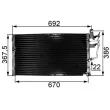 Condenseur, climatisation MAHLE [AC 329 000S]