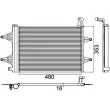 MAHLE AC 359 000P - Condenseur, climatisation