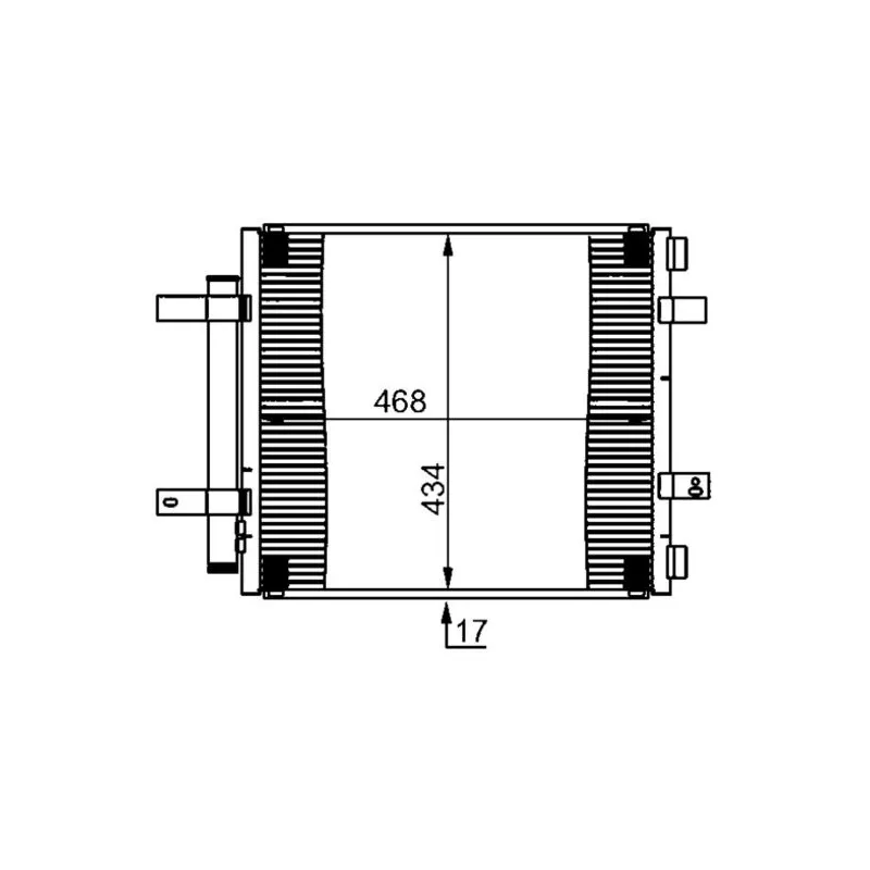 Condenseur, climatisation MAHLE AC 362 000S - Visuel 1