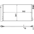 MAHLE AC 414 000P - Condenseur, climatisation