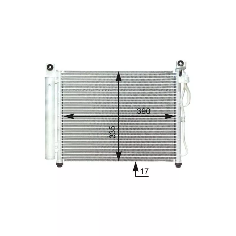 Condenseur, climatisation MAHLE AC 419 000P - Visuel 1