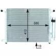 MAHLE AC 428 000P - Condenseur, climatisation