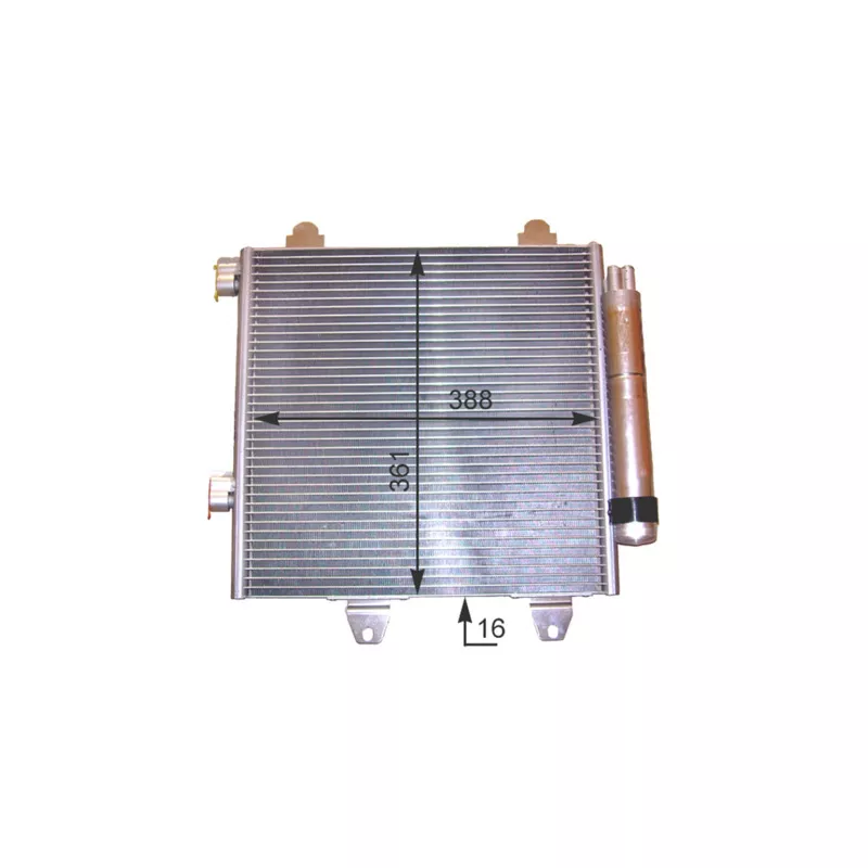 Condenseur, climatisation MAHLE AC 459 000P - Visuel 1