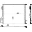 MAHLE AC 488 000P - Condenseur, climatisation