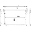 MAHLE AC 494 000S - Condenseur, climatisation