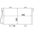 MAHLE AC 529 000S - Condenseur, climatisation