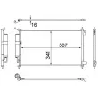 MAHLE AC 559 000S - Condenseur, climatisation