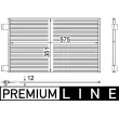 MAHLE AC 569 000P - Condenseur, climatisation