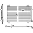 MAHLE AC 587 000P - Condenseur, climatisation
