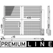 MAHLE AC 596 000P - Condenseur, climatisation