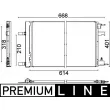 MAHLE AC 637 000P - Condenseur, climatisation