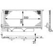 MAHLE AC 663 000P - Condenseur, climatisation