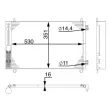 MAHLE AC 664 000S - Condenseur, climatisation