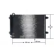 MAHLE AC 666 000S - Condenseur, climatisation